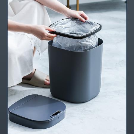 سطل زباله هوشمند اتوماتیک چشمی ضربه ای مدل ZIPO 12L