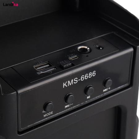 اسپیکر بلوتوثی قابل حمل کیمیسو مدل KMS-6686