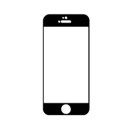 محافظ صفحه نمایش گلس رنگی تمام صفحه آیفون Apple iphone 5
