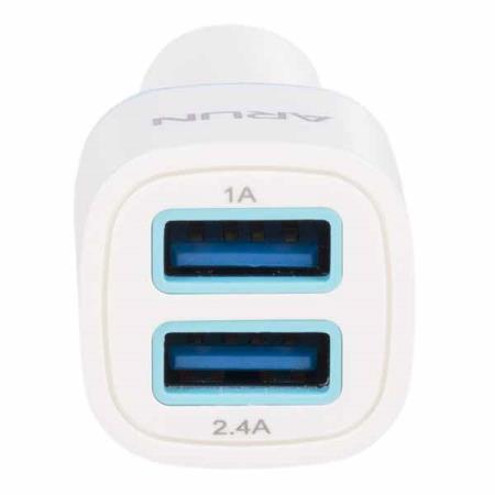 شارژر فندکی آرون 207 مدل C207 به همراه کابل microUSB