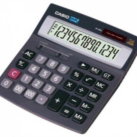 ماشین حساب رومیزی کاسیو مدل Casio D-40L Desk Top