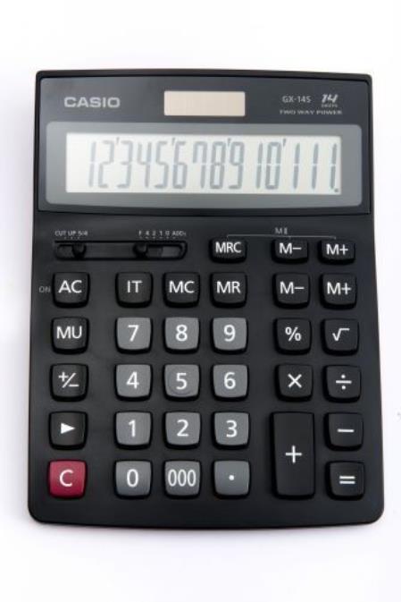 ماشین حساب رومیزی کاسیو مدل Casio GX-14S Desk Top