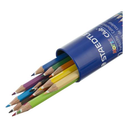 مداد رنگی استوانه‌ای 12 رنگ استدلر