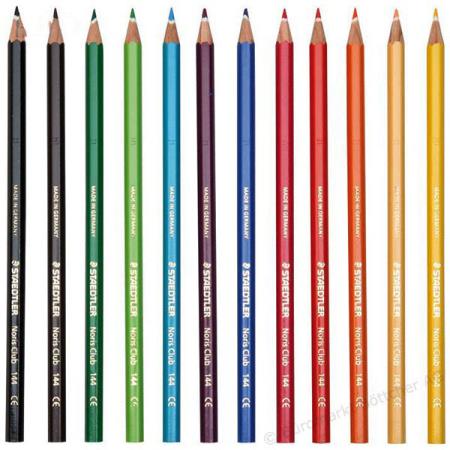 مداد رنگی 24 رنگ استدلر مدل Noris Club