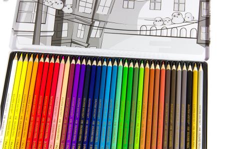 مداد رنگی 36 رنگ پیکاسو جعبه فلزی