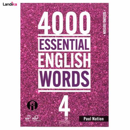 کتاب 4000 Essential English Words اثر Paul Nation انتشارات الوندپویان جلد 4