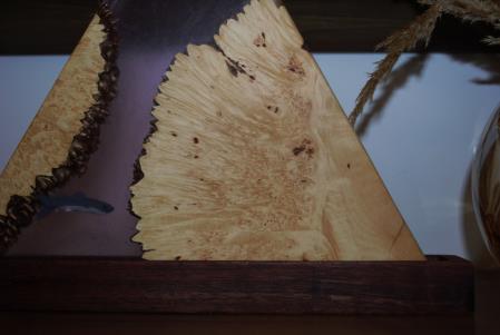 تندیس چوبی رزینی مدل AQUAMIS