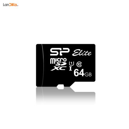 کارت حافظه microSDHC سیلیکون پاور کلاس 10 استاندارد UHS-I U1 سرعت 85MBps همراه با آداپتور SD ظرفیت 64 گیگابایت