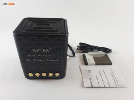 اسپیکر بلوتوثی Wster کد WS2818