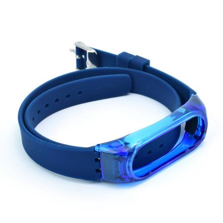 بند سرمه ای دستبند سلامتی Mi Band 2 مدل TL1