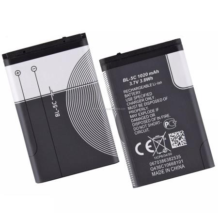 باتری موبایل مدل BL-5C ظرفیت 1020 MA