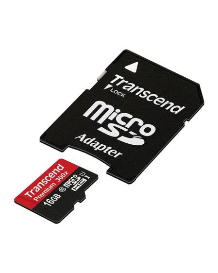 کارت حافظه میکرو 16 گیگابایت ترنسند کلاس 10