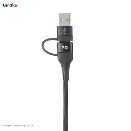 کابل تبدیل USB به LIGHTNING لیتو مدل LD - 7 طول 1 متر