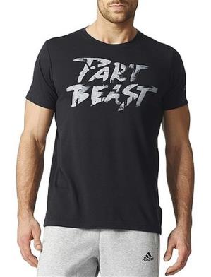 تی شرت آستین کوتاه مردانه Part Beast - مشکی