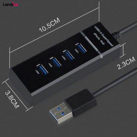 هاب 4 پورت USB 3.0 مدل 303