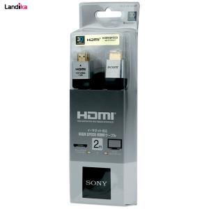 کابل SONY 3D Flat HDMI 4K طول 2 متر