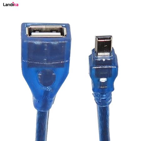 کابل تبدیل miniUSB به USB ایکس پی-پروداکت طول 0.3 متر