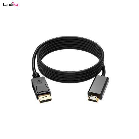 کابل تبدیل تصویر DISPLAYPORT دیسپلی پورت به HDMI متراژ 1.8 متر