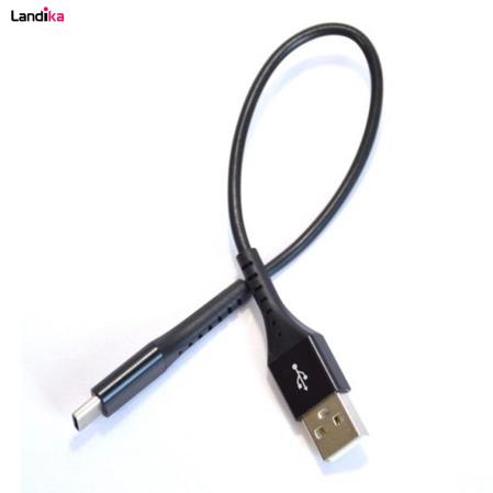 کابل کوتاه تبدیل USB به Type-c بکسو مدل B-048 طول 20 سانتی متر