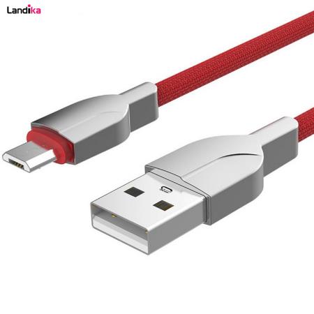 کابل تبدیل USB به microUSB الدینیو مدل LS-412 طول 2 متر