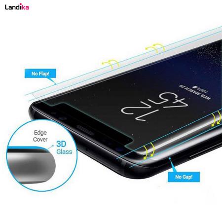 محافظ صفحه نمایش شیشه ای یو وی سامسونگ UV Nano Glass Samsung Galaxy S8