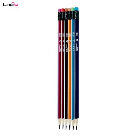 مداد مشکی SKY مدل S-800 بسته 12 عددی