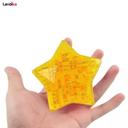 کریستال پازل سه بعدی مدل ستاره