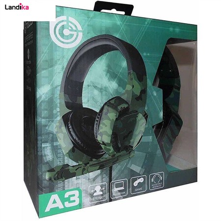 هدست گیمینگ مدل Tucci A3