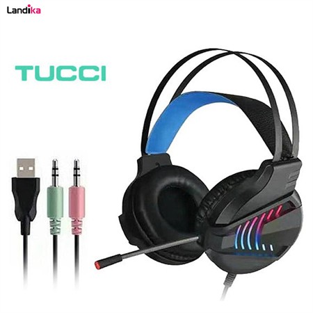 هدست گیمی سیم دار توکی مدل GT8 USB