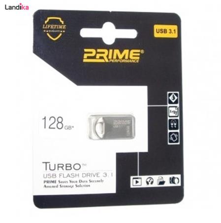 فلش مموری پرایم USB3.1 PRIME مدل TURBO ظرفیت 128 گیگابایت