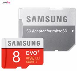 کارت حافظه microSDHC مدل Evo Plus کلاس 10 استاندارد UHS-I U1 سرعت 80MBps ظرفیت 8 گیگابایت