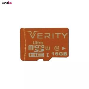 کارت حافظه microSDHC وریتی کلاس 10 استاندارد UHS-I U1 ظرفیت 16 گیگابایت