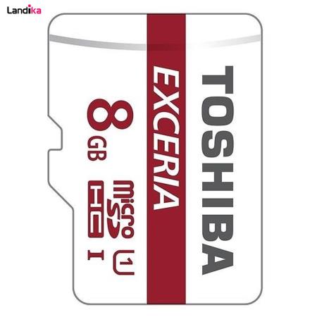 کارت حافظه microSDHC توشیبا مدل EXCERIA M302 کلاس 10 استاندارد UHS-I U1 سرعت 48MBps ظرفیت 8 گیگابایت