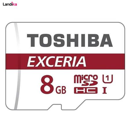 کارت حافظه microSDHC توشیبا مدل EXCERIA M302 کلاس 10 استاندارد UHS-I U1 سرعت 48MBps ظرفیت 8 گیگابایت