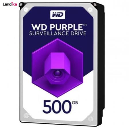 هارددیسک اینترنال وسترن دیجیتال مدل Purple WD05PURX ظرفیت 500 گیگابایت
