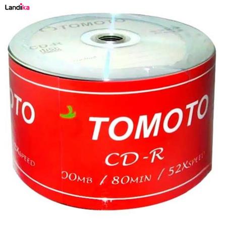 سی دی خام تومتو مدل CD-R بسته 50 عددی
