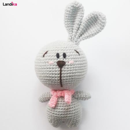 عروسک بافتنی مدل خرگوش کله گنده