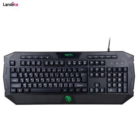 کیبورد مخصوص بازی تسکو مدل TK 8124