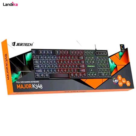 کیبورد سیم دار JERTECH جرتک مدل MAJOR K348	
