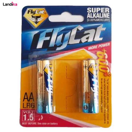 باتری قلمی Super Alkaline مدل FLYCAT LR6 AA