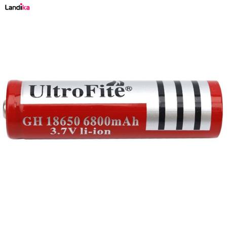 باتری لیتیومی شارژی الترافیت مدل GH18650 بسته دوتایی