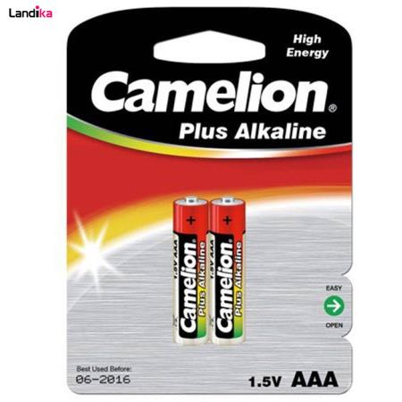 باتری نیم قلمی Camelion Plus Alkaline AAA بسته 2 عددی