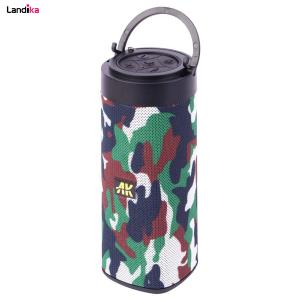 اسپیکر بلوتوثی رم و فلش خور خورشیدی AK-1133 چریکی