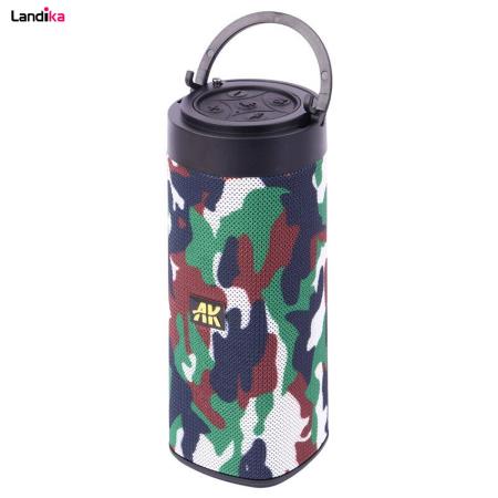 اسپیکر بلوتوثی رم و فلش خور خورشیدی AK-1133 چریکی