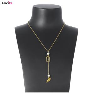 گردنبند طلا 18 عیار زنانه مدل قفس پرنده 0.04 گرم