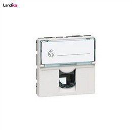 پریز تلفن دوRJ11 ماژول موزاییک لگراند کد078731