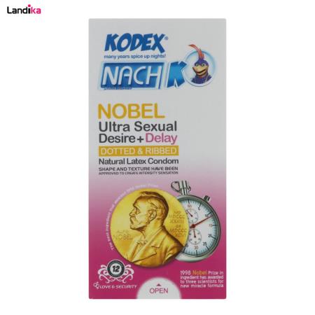 کاندوم کدکس مدل Nobel بسته 12 عددی
