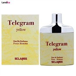 ادو پرفیوم مردانه اسکلاره مدل Telegram Yellow حجم 82 میلی لیتر