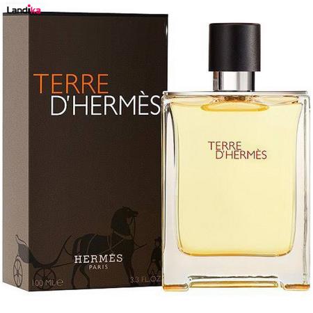 ادو تویلت مردانه هرمس مدل Terre De Hermes حجم 100 میلی لیتر