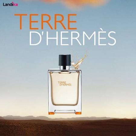 ادو تویلت مردانه هرمس مدل Terre De Hermes حجم 100 میلی لیتر